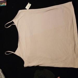 NWT Woman's pale pink tank XXL